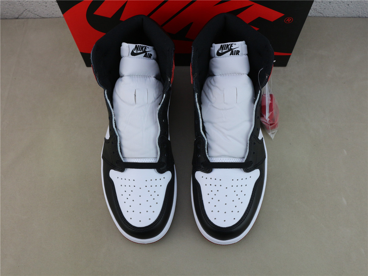 LJR Batch Air Jordan 1 Retro High OG "Black Toe" 555088 125